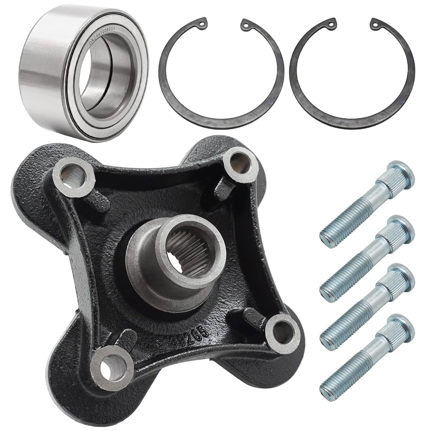 Front/Rear Wheel Hub Bearing Kit for Polaris RZR XP 1000 RZR Turbo RZR RS1 2014-Up, OEM# 5139265-067 5141353-067 7519792 3514822 image number 1