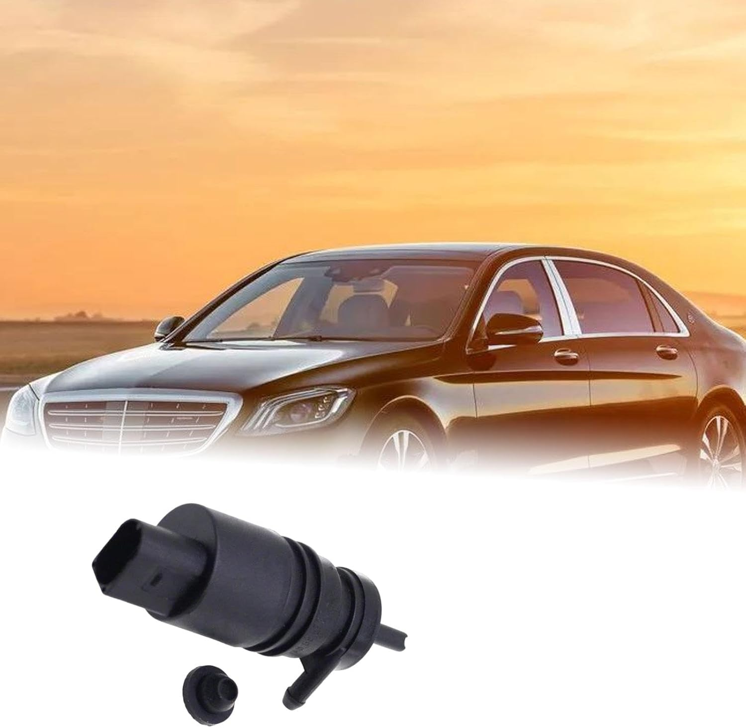 FJMQHU Windscreen Washer Pump Auto Part 2218690121 Replaces High Performance Components for 911 Boxster Cayman Panamera Repair image number 3