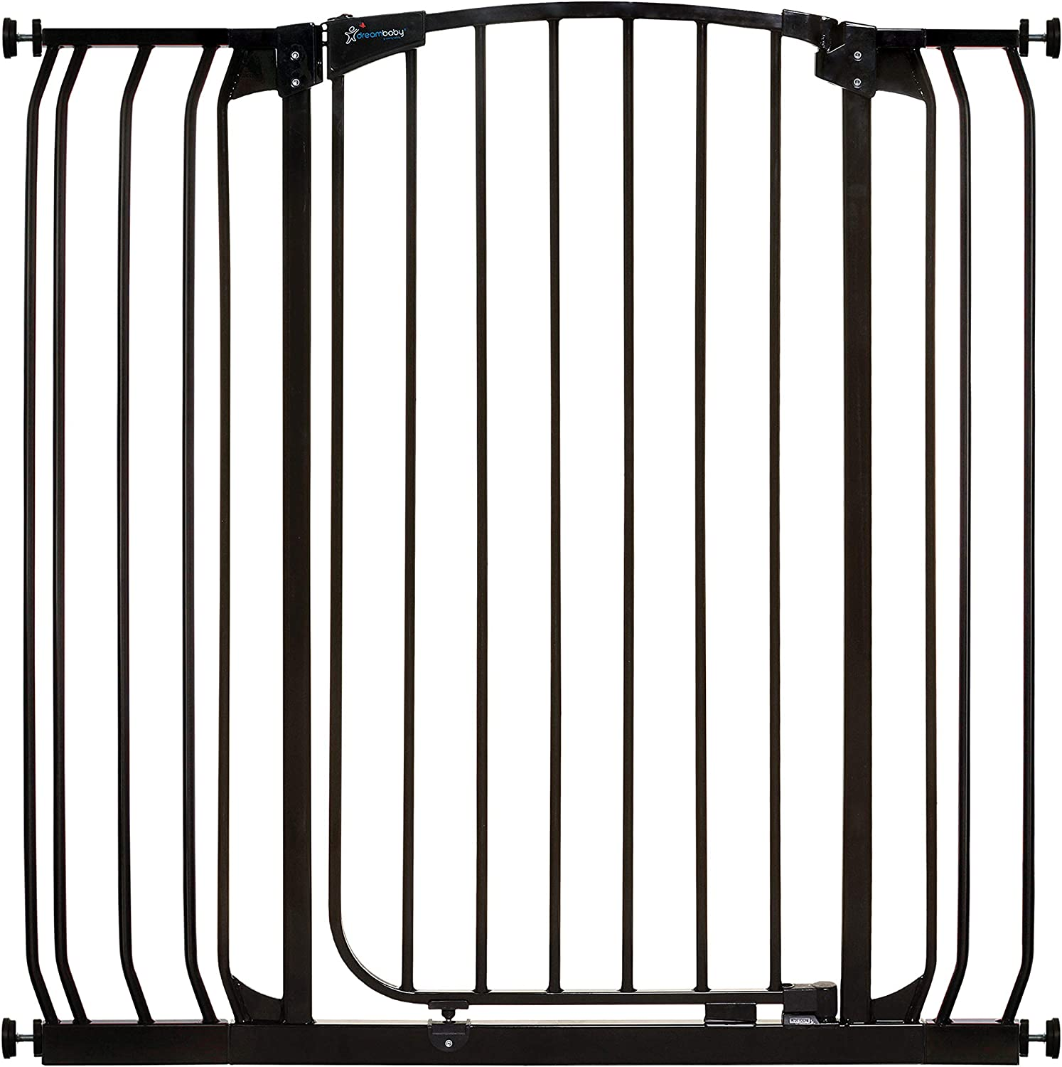 Dreambaby Chelsea Xtra-Tall Security Gate and Extension Set, White
