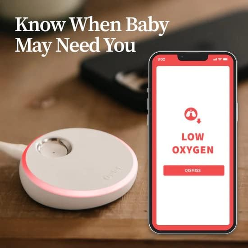 Owlet Smart Sock 3 + HD Cam - Baby Safety Monitor with 1080P HD Video Camera - Night Vision and Audio - Heart Rate, Oxygen and Sleep Trends (0-18 Months) image number 4