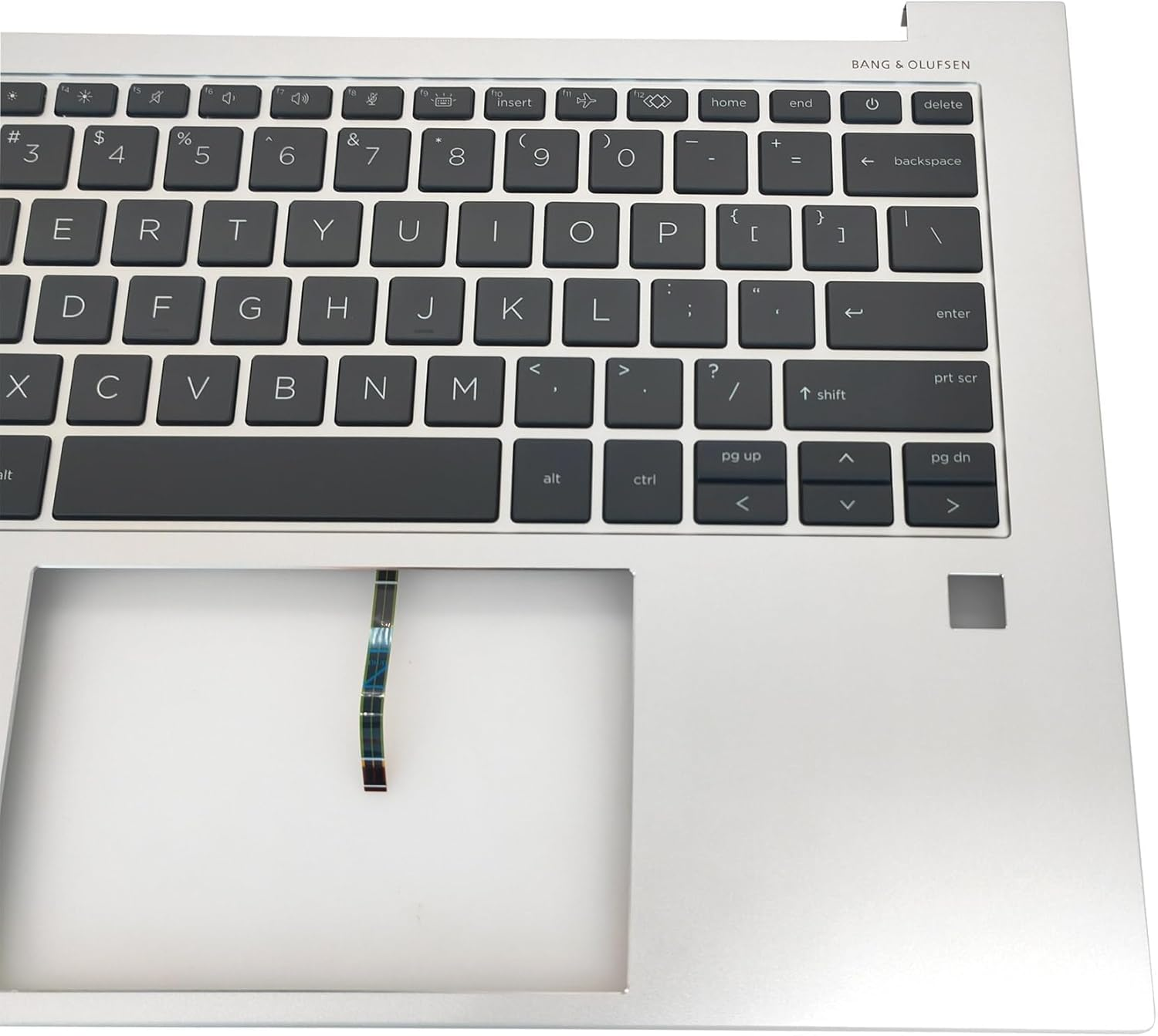 Replacement Upper Case Palmrest for HP Elitebook 840 845 G9,Elitebook 840 845 G10 Series Laptop with US Layout Backlit Keyboard Assembly N45442-001 N09058-001 Silver image number 3