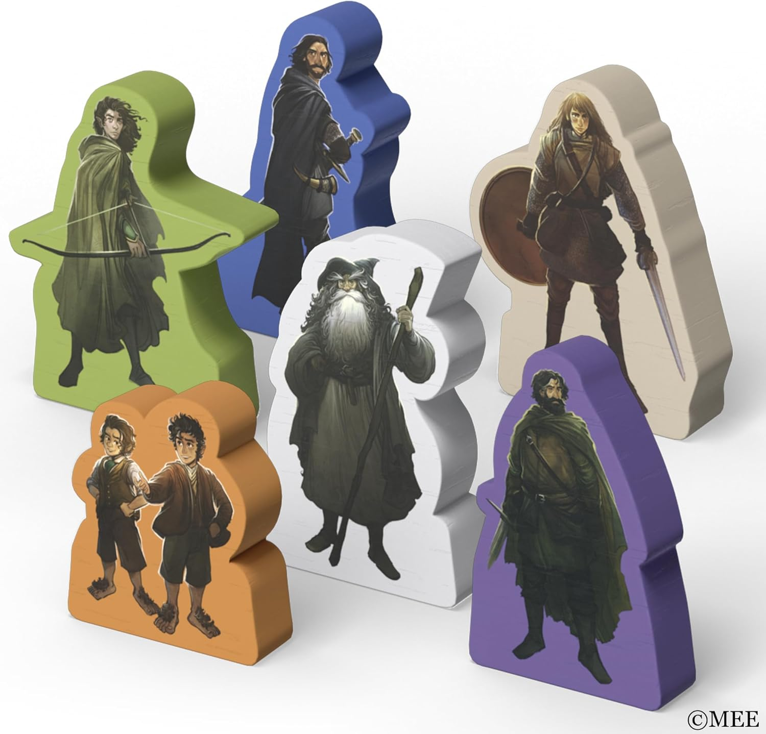 Asmodee | Z-Man | the Lord of the Rings Fate of the Fellowship - a Pandemic System Game | 1-5 Players, Ages 14+ image number 1