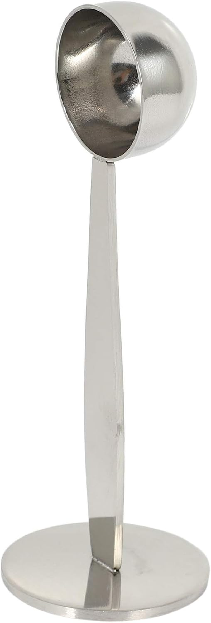 GRARRO Espresso Stand Coffee Measure Tamper Spoon Stainless Steel Coffee & Tea Tools Measuring Tamping Scoop 1 Pieces Silver image number 6