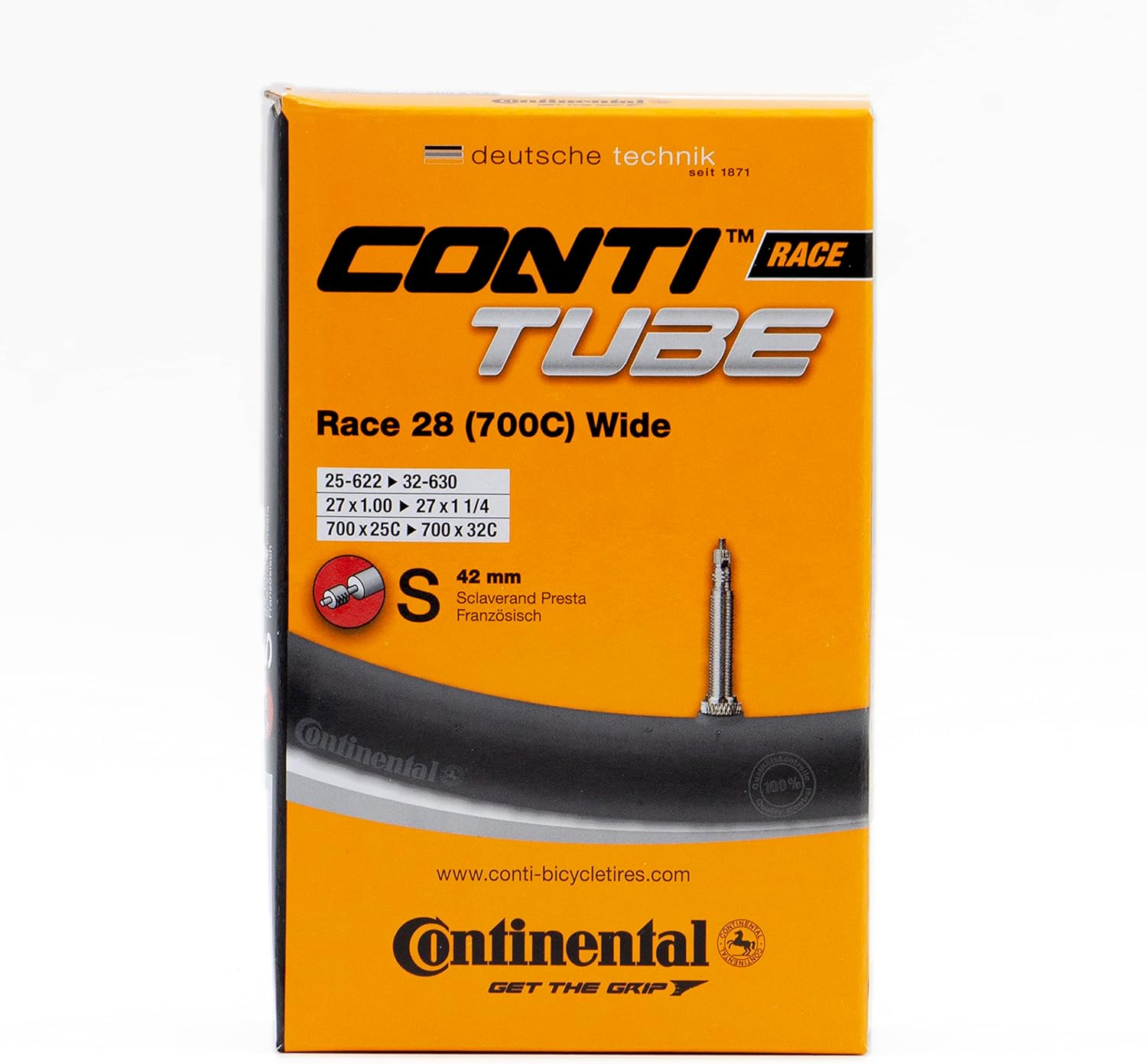 Continental Race 28 (700C) X 25/32C Presta Valve Inner Tube image number 5