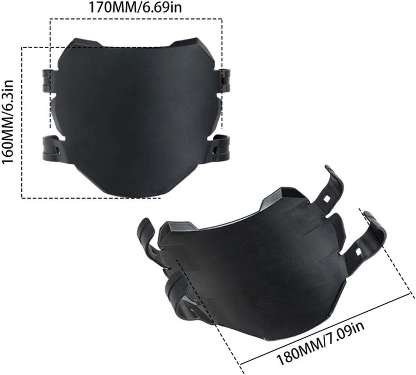 Predolo Electric Bike Number Plate Premium Electric Bike Front Plate for Q20 image number 1