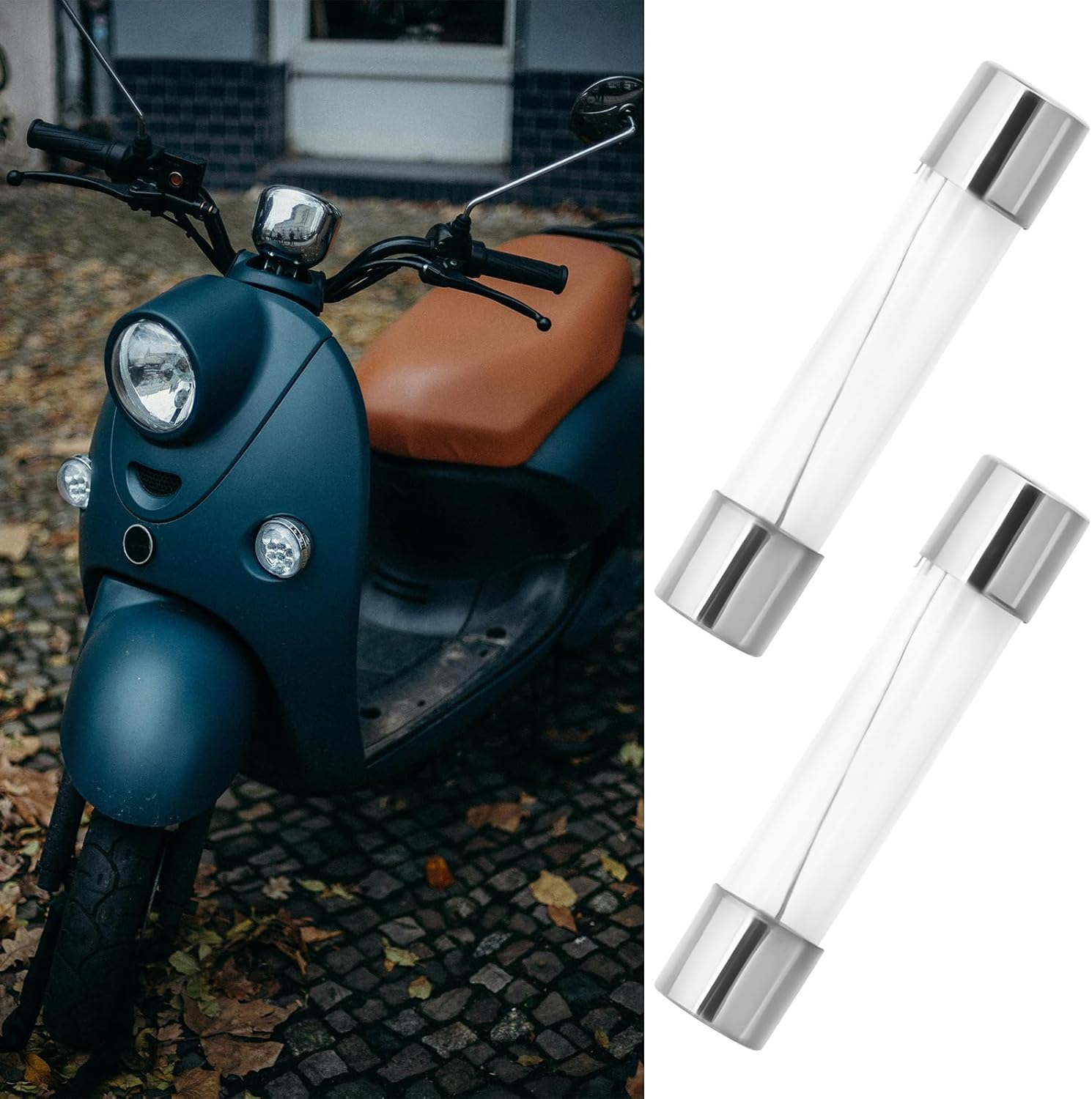 Emsea 5Pcs 6X30Mm Fuse Holder 30A/12V for Motorcycles Electric Vehicles Scooters with Fuse image number 5