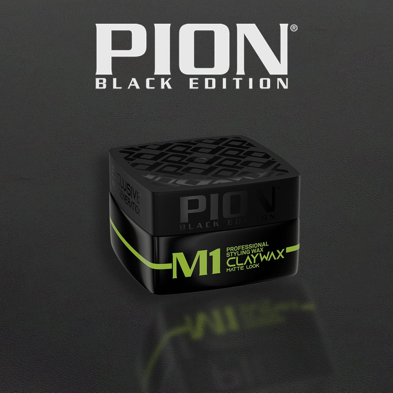 Pion M1 Matte | Ultra Strong Hold Hair Styling Clay Wax | Mattifying & Volumizing | Unisex for Men Women Kids | Long-Lasting Texture & Definition | 150Ml