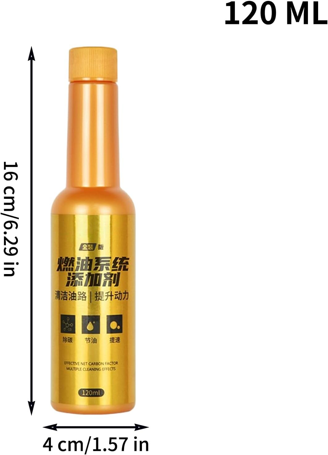 Engine Carbon Cleaner | 120Ml Oil Additive Pipe Carbon Removal,Auto Engine Cleaner | for Performance Restoration Routine Maintenance Startup Issues Emission Test