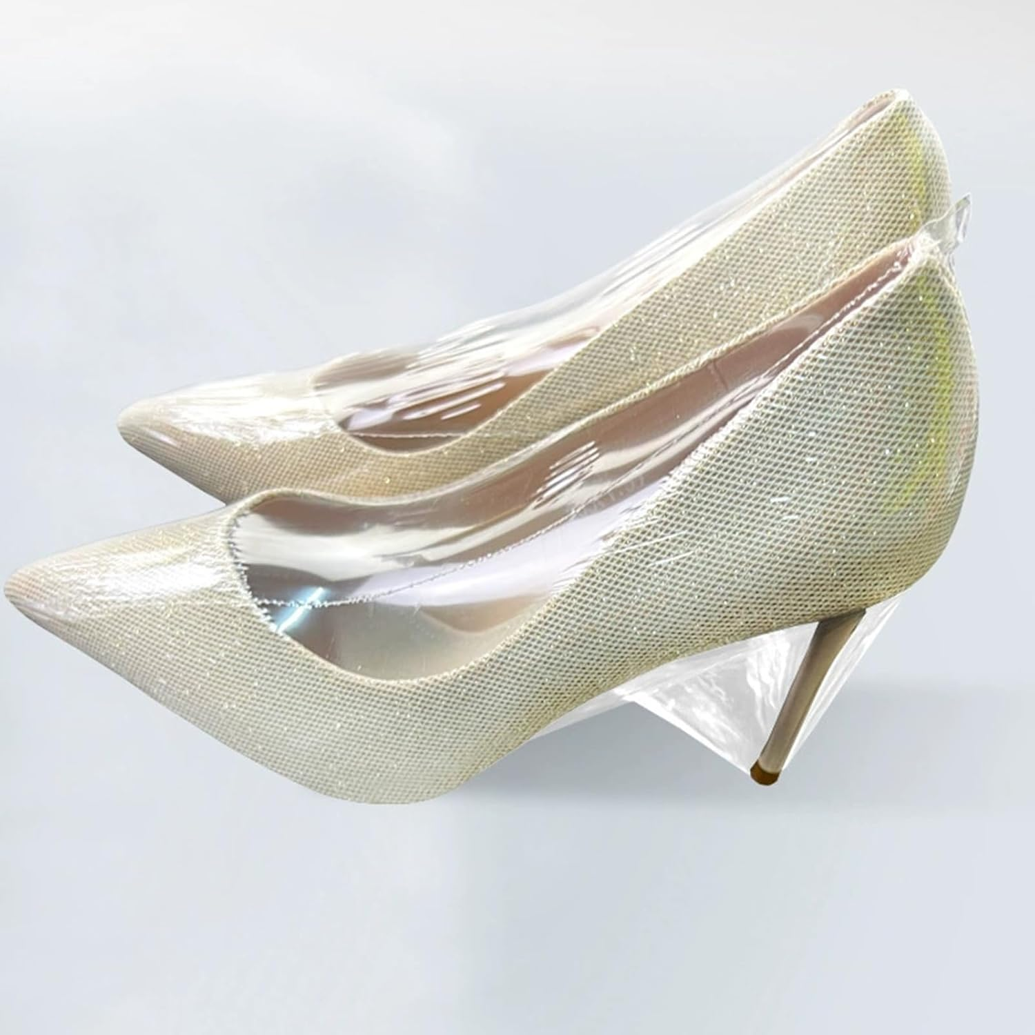 Gripebao 50 Pack Gift Basket Shrink Wrap Bags, 40 X 50Cm Large Shoe Shrink Wrap Bags, Clear Basket Wrapping Bags, PVC Heat Shrink Wrap for Candles Soaps DIY Projects Packaging image number 5