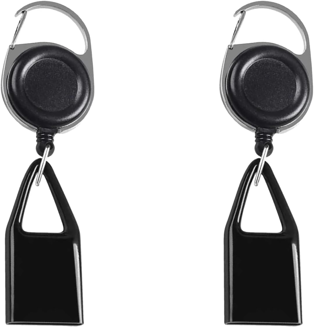 2Pcs Lighter Clip,Retractable Lighter Belt,Anti Lost Retractable Lighter Cover,Keychain Belt,Lighter Leash for Fishing Hiking,Lighter Protective Cover for Camping,Lighter Leash image number 5