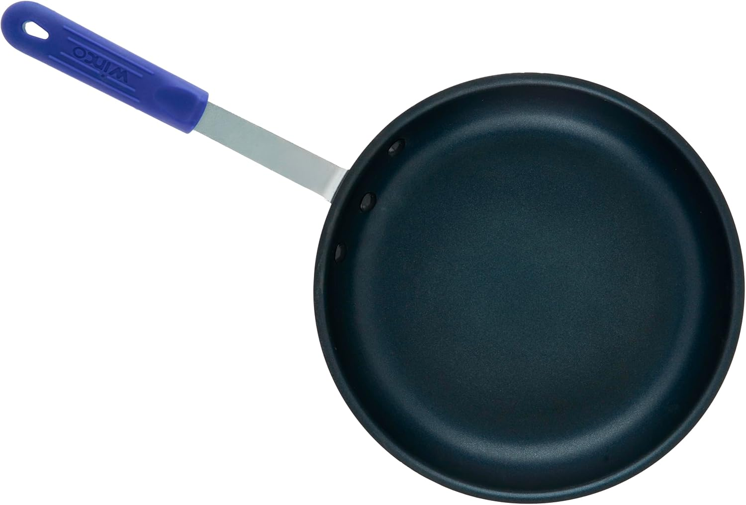 Winco AFPI-12NH, 12-Inch Induction Ready Aluminum Fry Pan with Non-Stick Coating and Silicone Sleeve image number 5