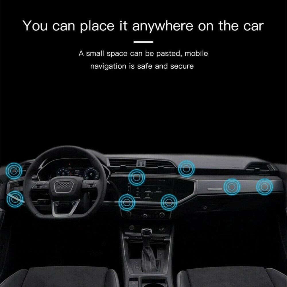 Car Phone Holder Mount for GPS PDA Smart Phones Universal Magnetic Magnet (Rose Gold) image number 3