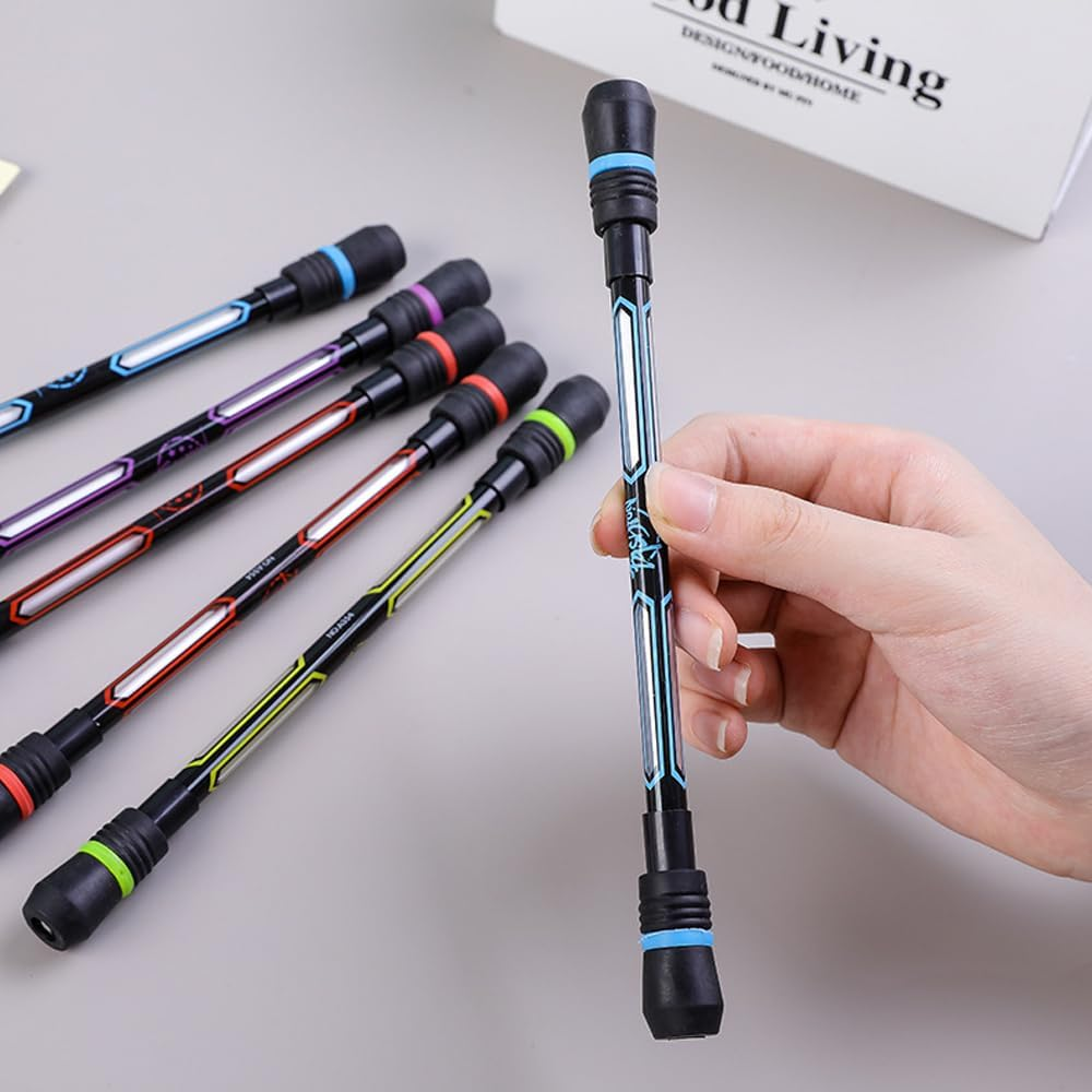 Spinning Pen Non Slip Coated Professional Champion Rolling Rotating image number 6