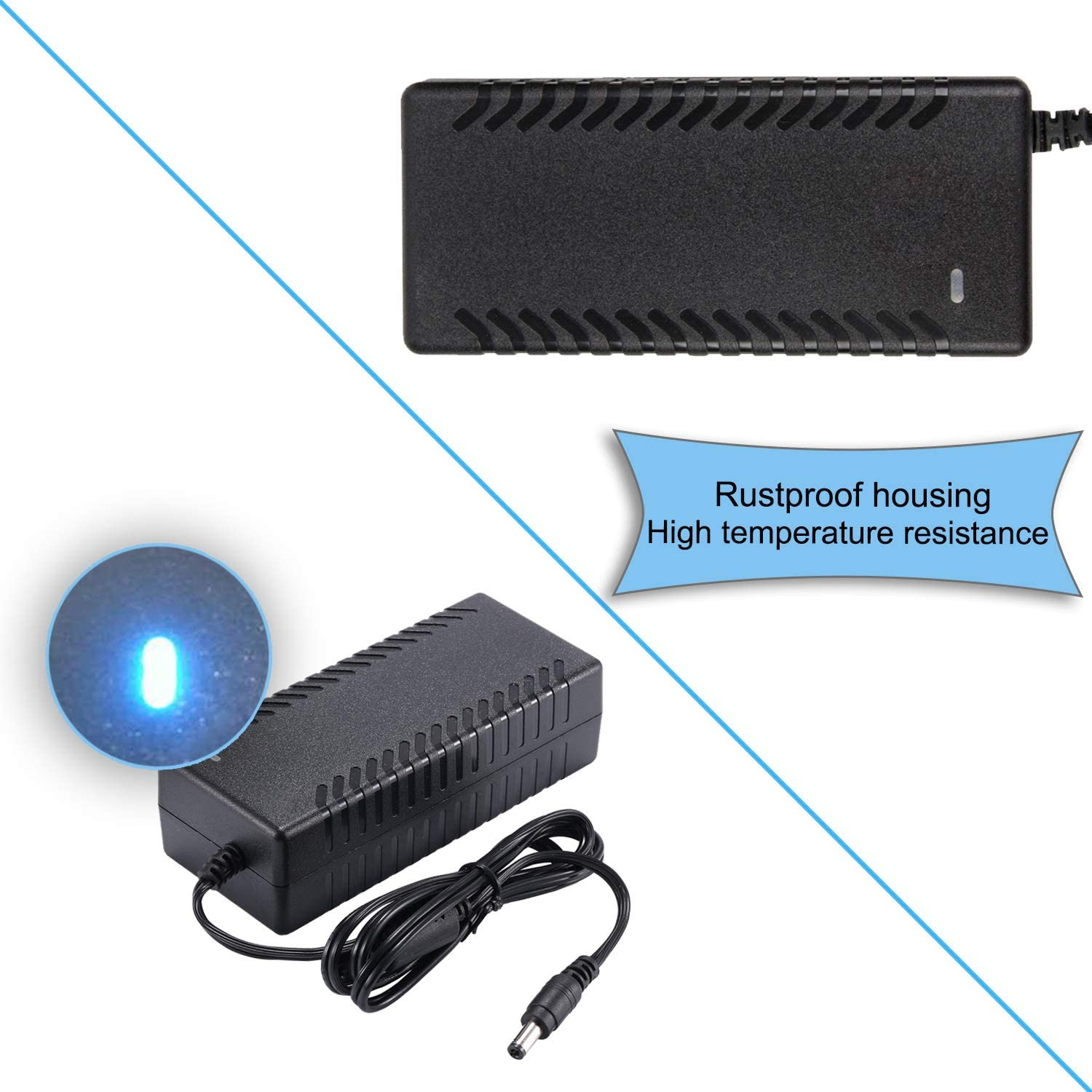 5V 8A Power Supply Adapter - Cfsadapter AC 100-240V DC 5 Volt 8Amp 40W Power Converter Charger 5.5Mm X 2.5Mm Plug 5V/8A LED Driver for LED Strip Lighting image number 6