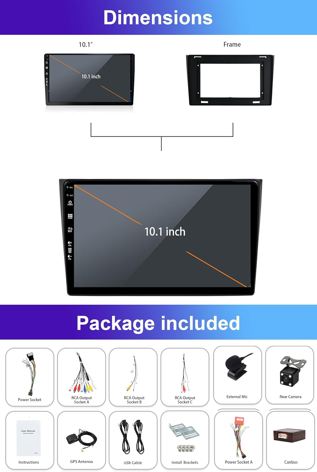 10Inch IPS Touch Screen Car Stereo GPS Navigation Head Unit Android 14 for Mazda Cx9/Cx-9/Bose 2007-2015 Carplay DSP Wifi BT5.0 FM AM 4G+64G