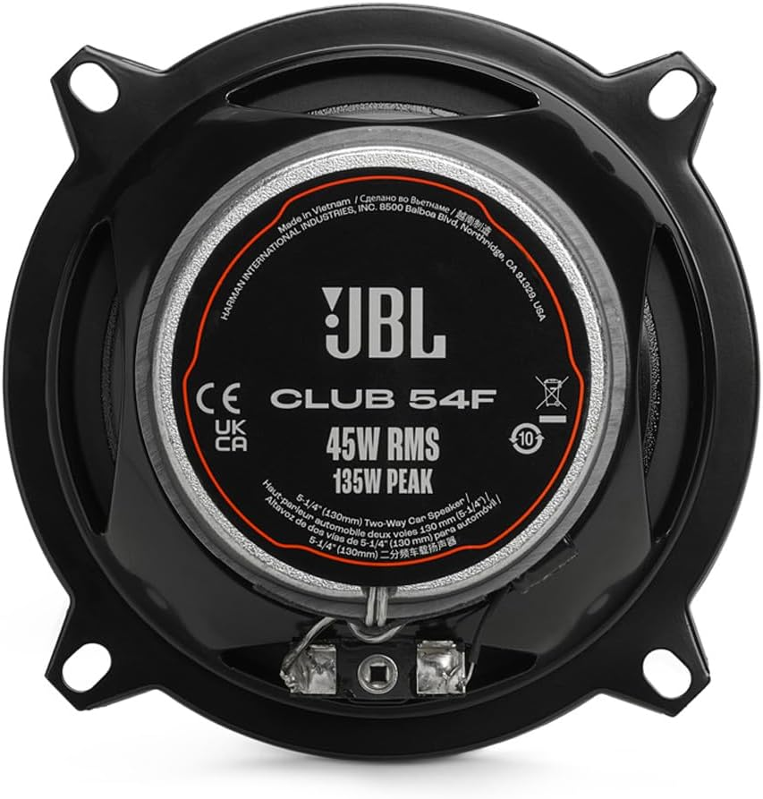 JBL Club Gen3 54F 5.25'' (13Cm) Speaker Set Coaxial image number 1