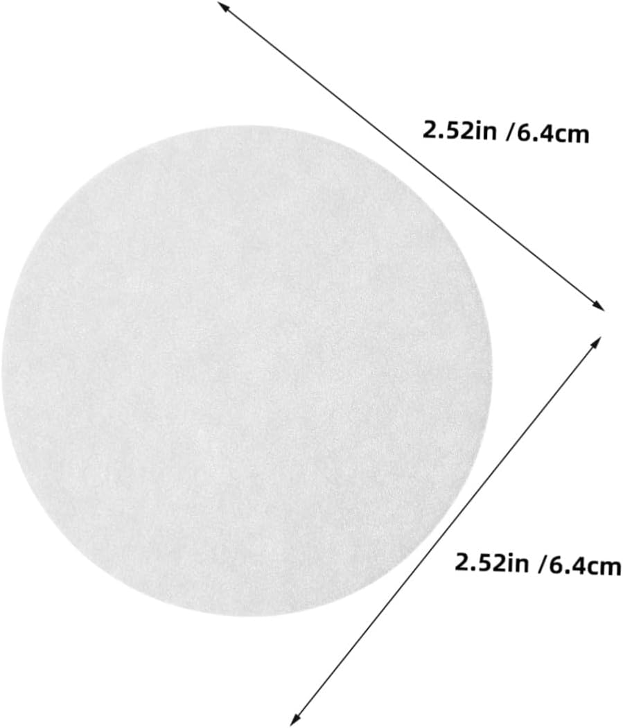 600Pcs round Espresso Paper Filters for Press Coffee Makers Optimized Shape for Tight Seal Pure Taste Enhancement Precise Filtration Compatible with Coffee Filter Holders image number 1