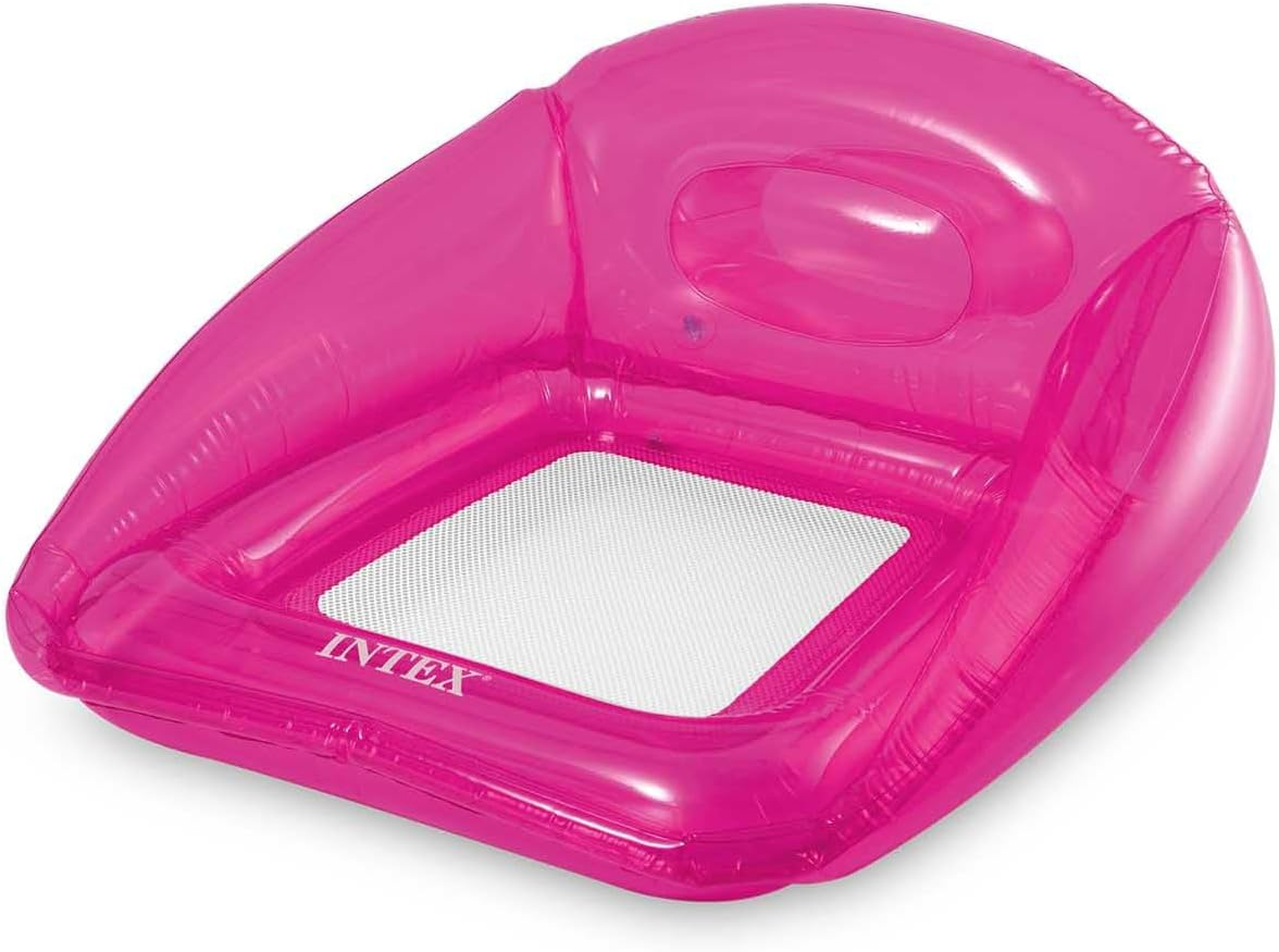 INTEX 56802EU - Transparent Pool Lounges, Assorted Colours, 1.04Mx1.02M image number 3