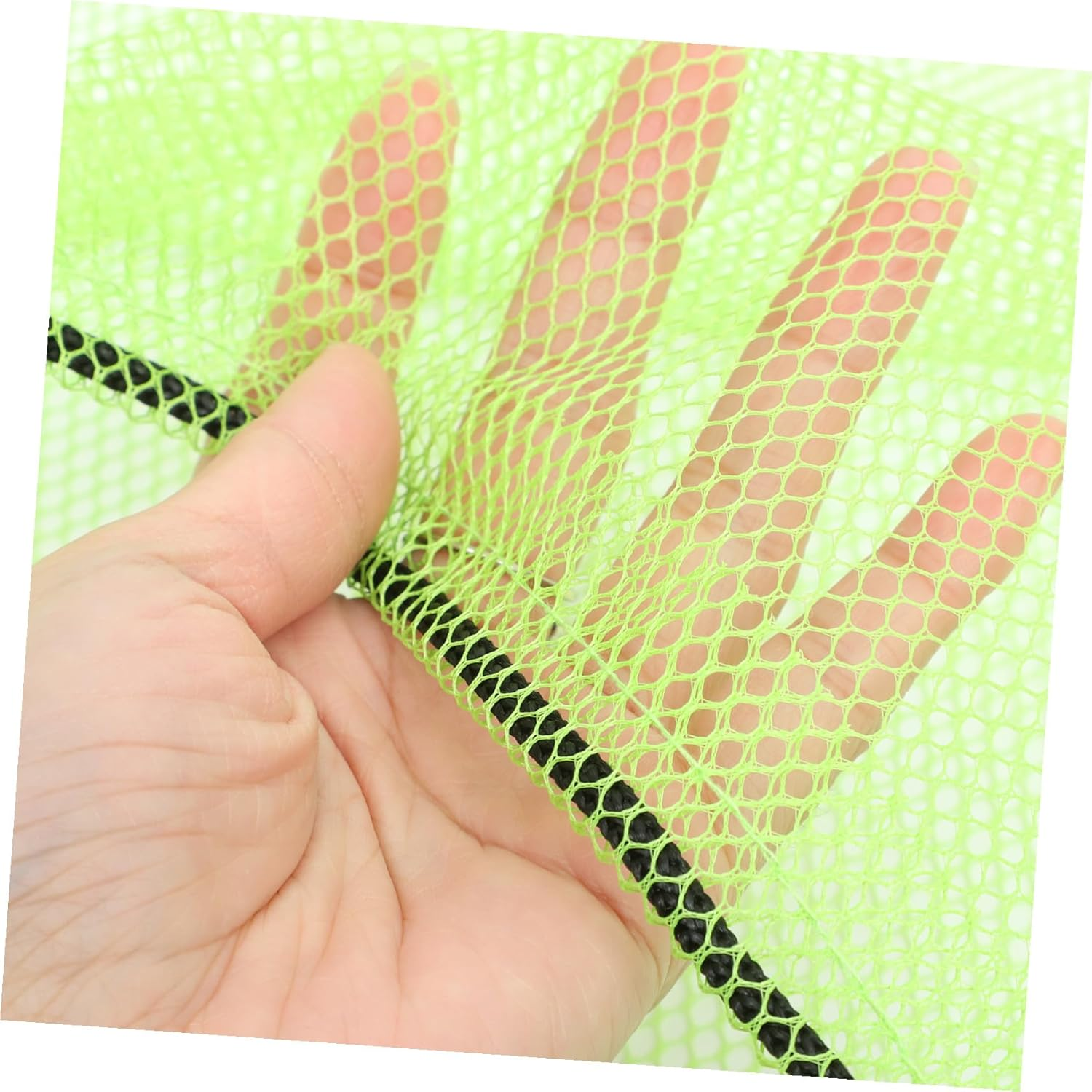 FINISPERSOO 12Pcs Mesh Drawstring Bags Small Net Storage Pouches Nylon Polyester Multi-Color Travel Laundry Organizer for Sports Gear and Toys image number 6