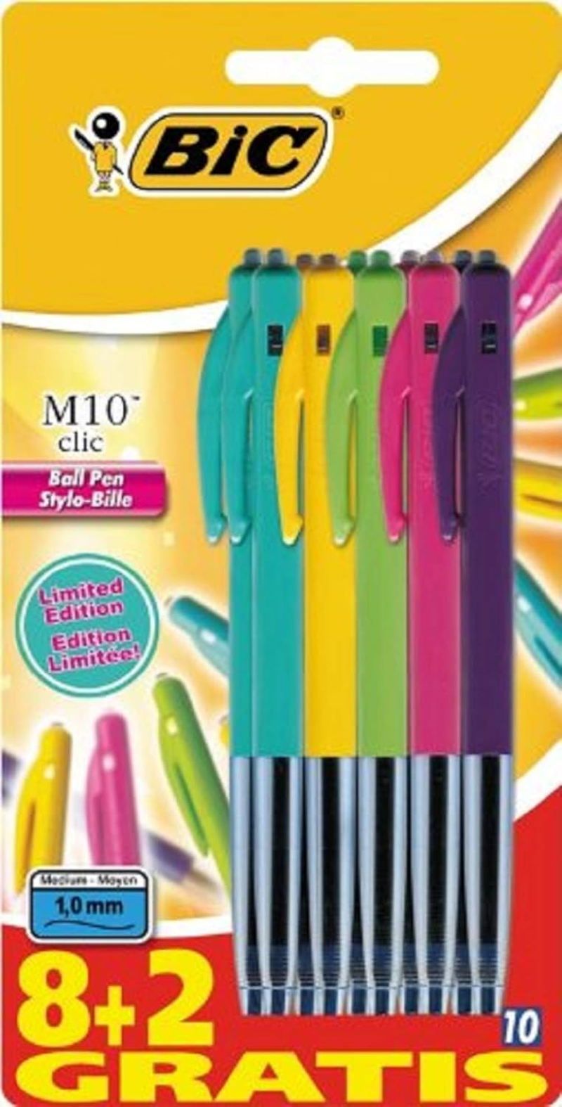 BIC M10 Original Ballpoint Pens Black 50 Box