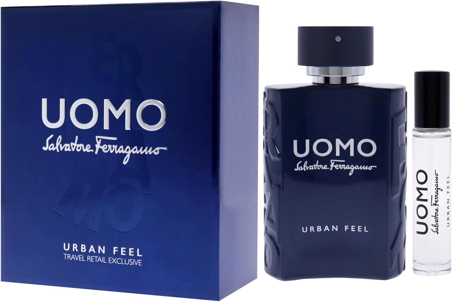 Salvatore Ferragamo Uomo Urban Feel for Men 2 Pc Gift Set 3.4Oz EDT Spray, 0.33Oz EDT Spray image number 3