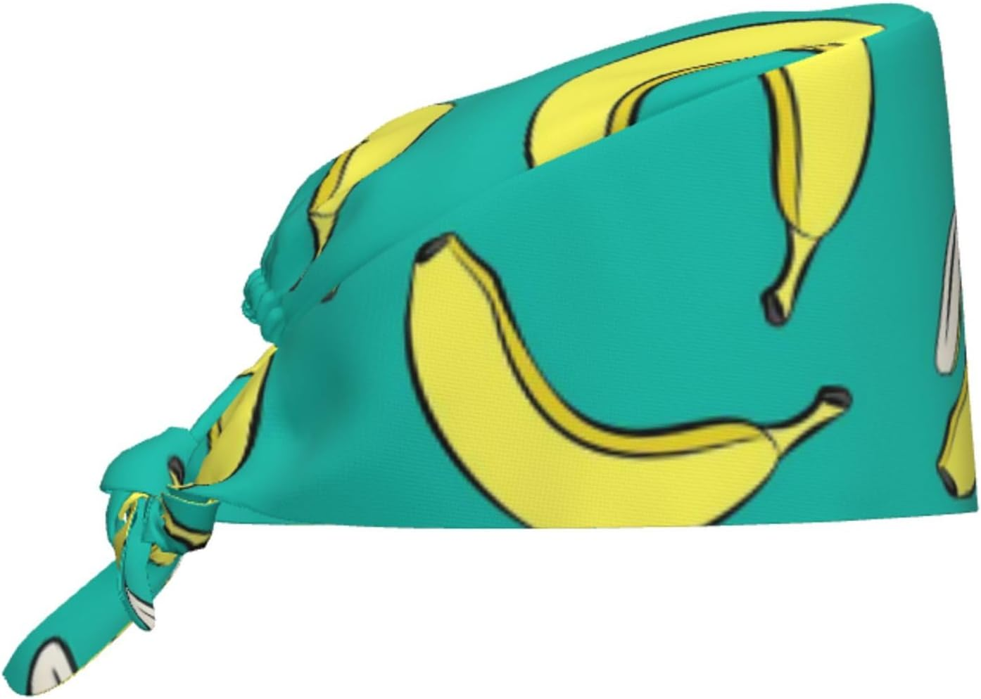 Colorful Tie Dye Working Cap Scrub Cap with Sweatband Adjustable Fashion Elastic Bandage Tie Back Hat Headwear for Women Men