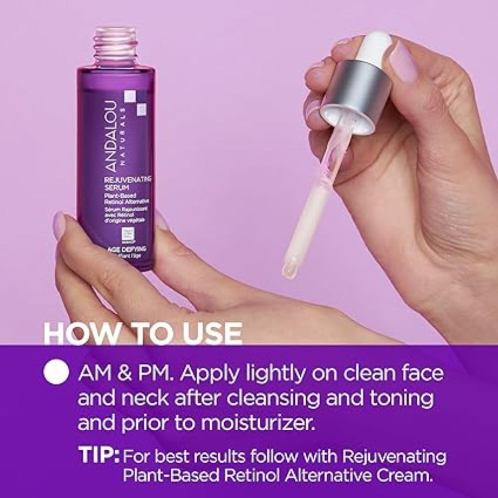 ANDALOU NATURALS Age Defying Plant-Based Retinol Serum, 1 OZ