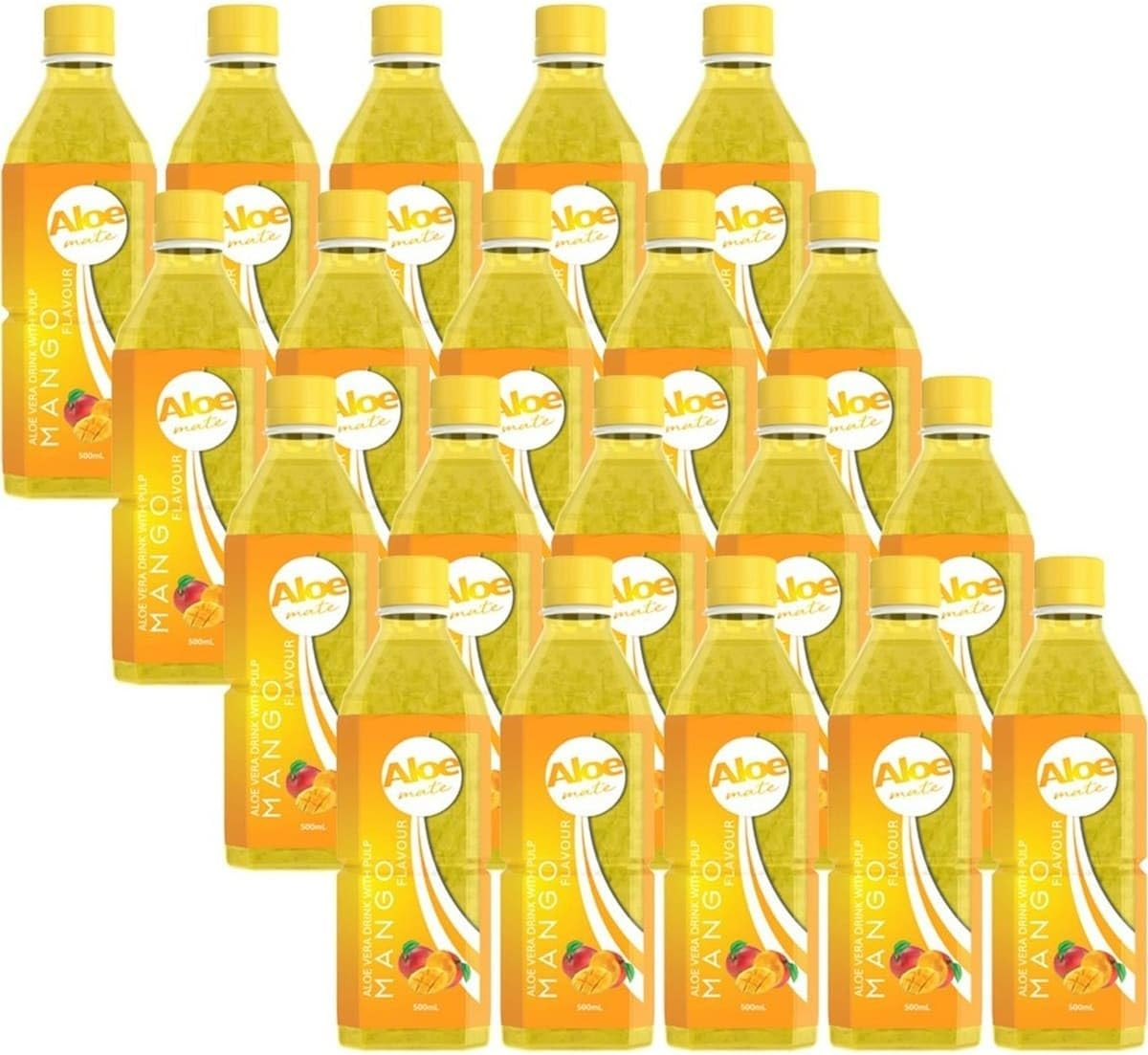 Aloe Mate Aloe Mango Drink 20 X 500 Ml image number 1