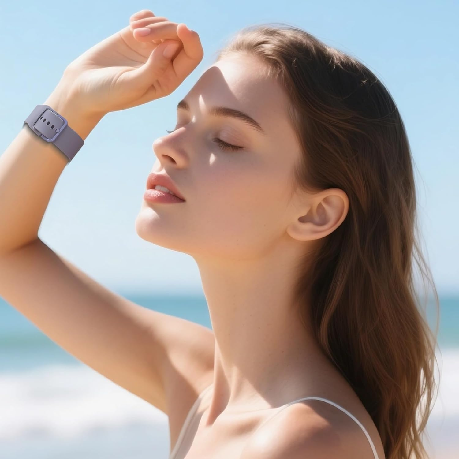 Sport Band for Samsung Galaxy Watch 8 Band 40Mm 44Mm/8 Classic 46Mm Silicone Breathable Bracelet Wristband for Samsung Galaxy Watch 8