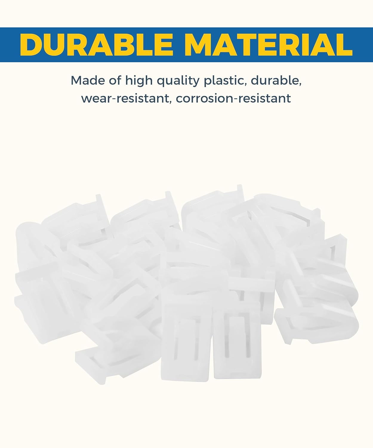 20PCS Car Clips,Car Accessories Plastic Fasteners,Nylon Retainer Clips,Car Front Console Retainer,Automotive Clips Car Dash Dashboard Console Trim,Dash Retainer Clips Replacement for Most Cars image number 1