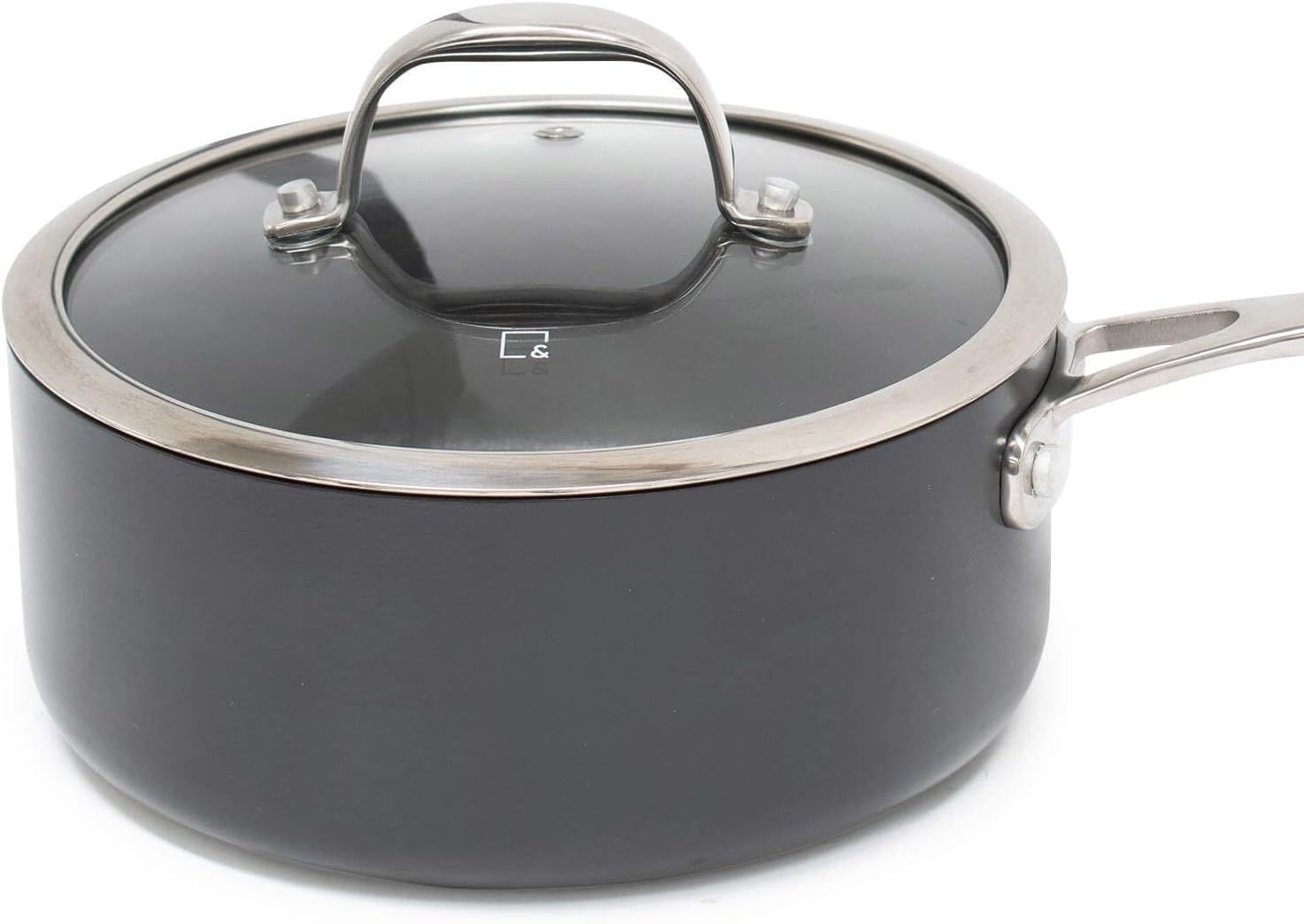 Salt&Pepper Re-Lite Saucepan with Glass Lid 18Cm - Kitchen Gifts Saucepans image number 5