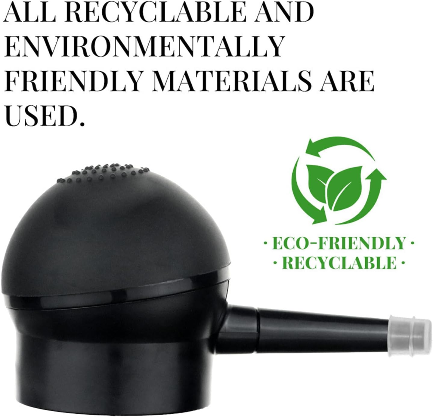 Hair Fiber Applicator - Precision Hair Thickening Filler, Lightweight Styling Tool | Portable Hair Volume Enhancer Solution, Multipurpose Hairline Concealer Dispenser for Adults Daily Use image number 2