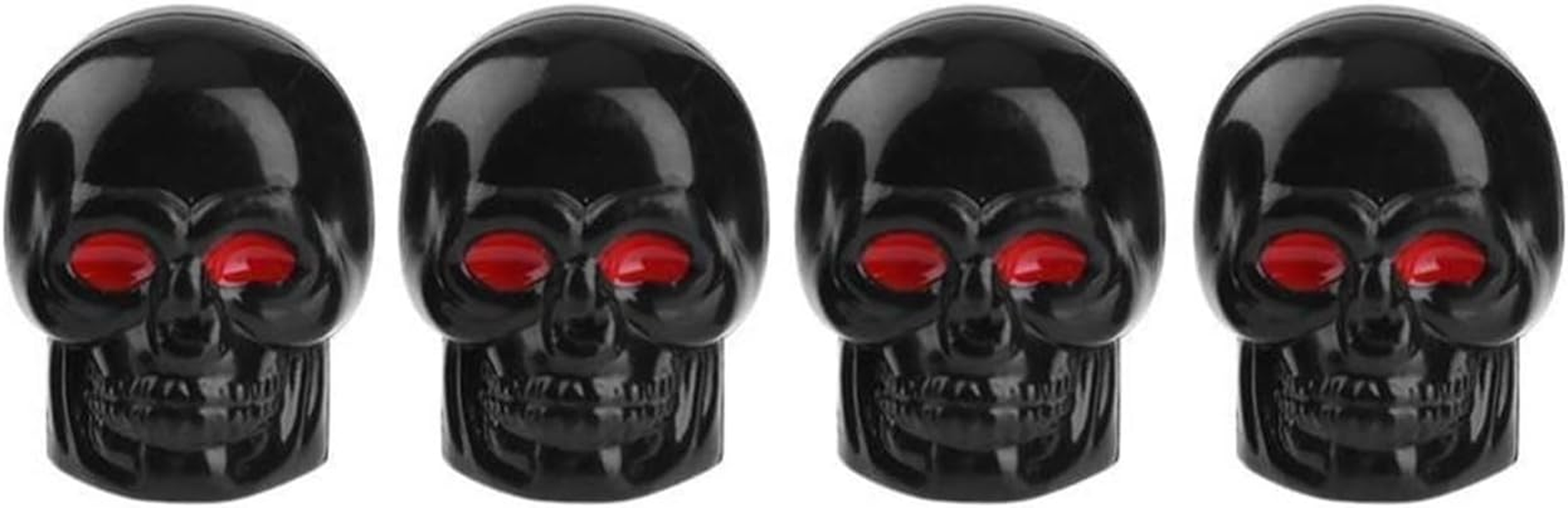 4Pcs Pink Crown Shape Car Auto Universal Wheel Tire Tyre Valve Stem Caps Dust Covers Motorcycle Bike Airtight Stems Compatible with BMW VW (Color : Dark Grey) image number 4