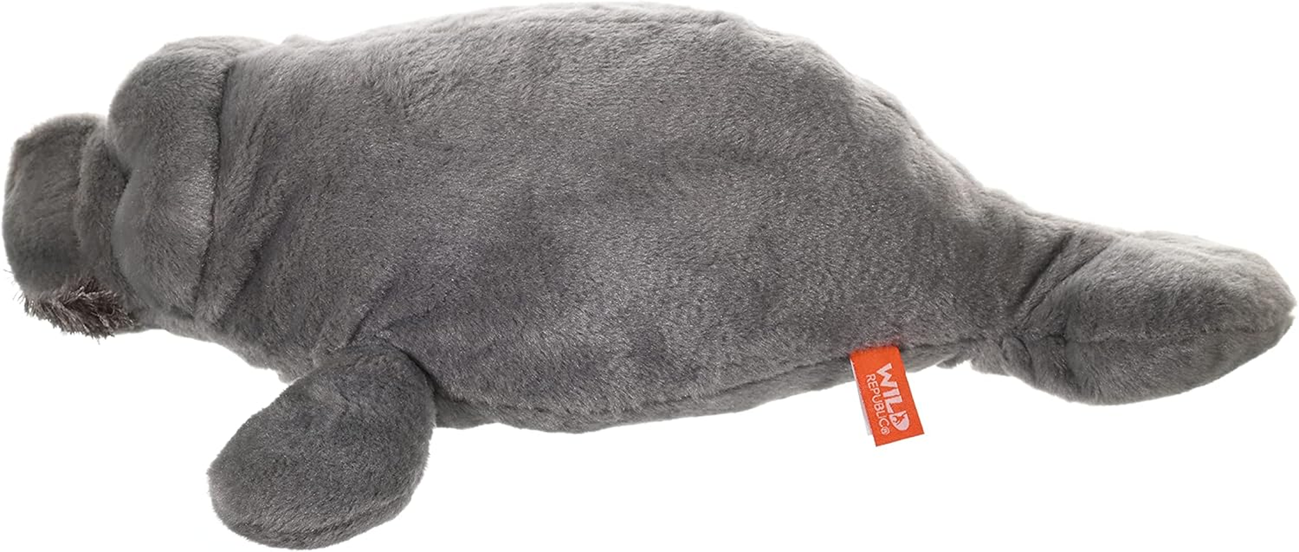 Wild Republic Manatee Plush, Stuffed Animal, Plush Toy, Gifts for Kids, Cuddlekins 17 Inches image number 6