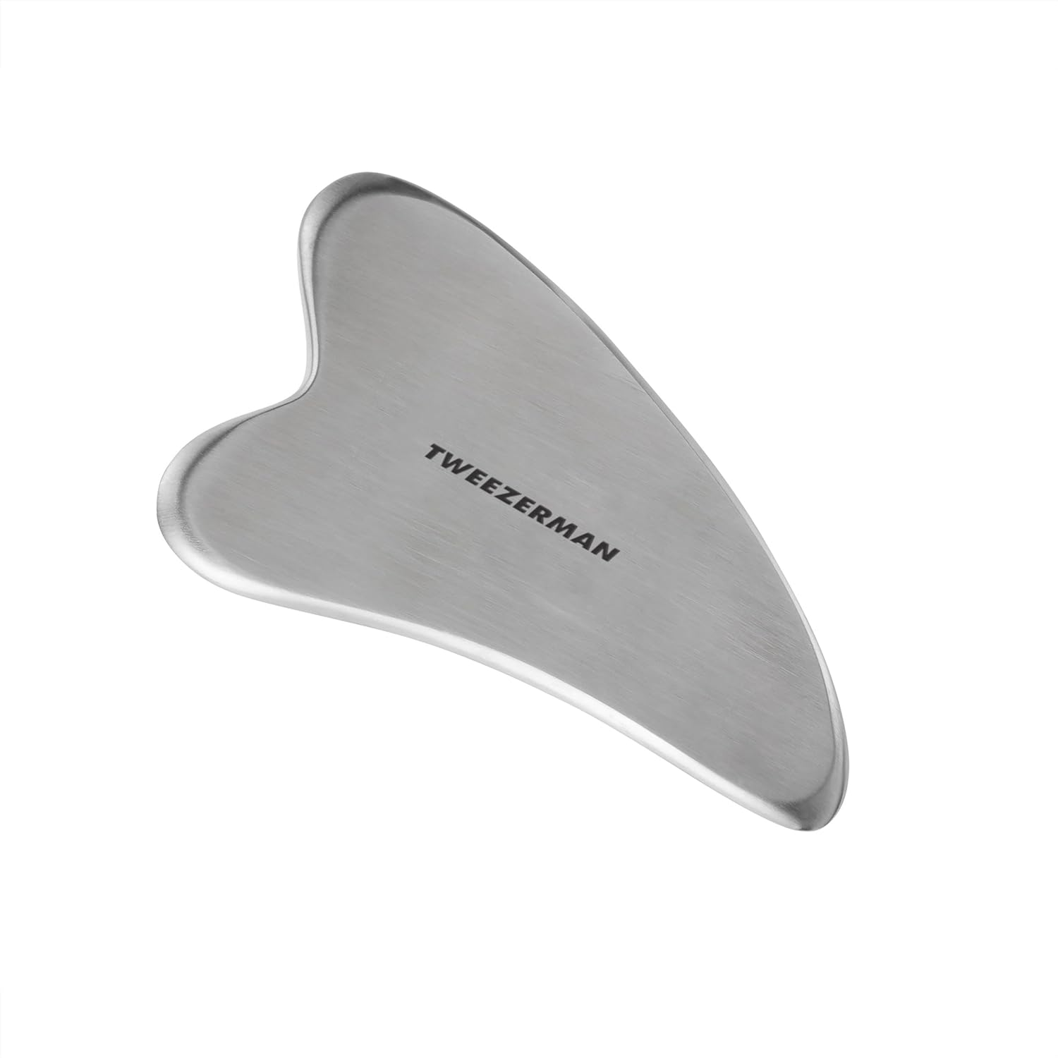 Tweezerman Stainless Steel Gua Sha Face Massager image number 1