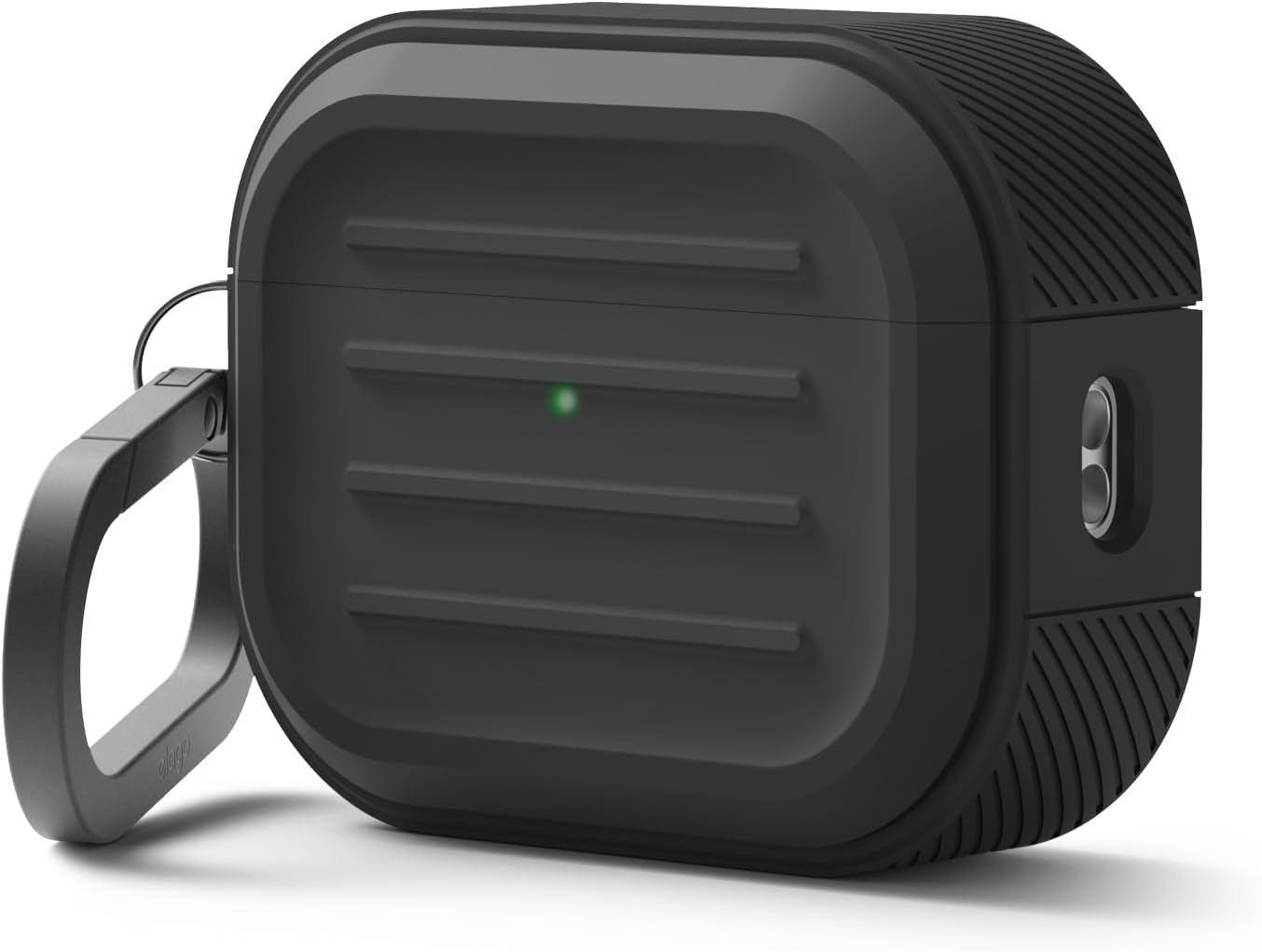 Elago Armor Case Compatible with Airpods Pro 3 Case Cover - Carabiner Included, Supports Wireless Charging, Shock Resistant, Full Protection (Stone)