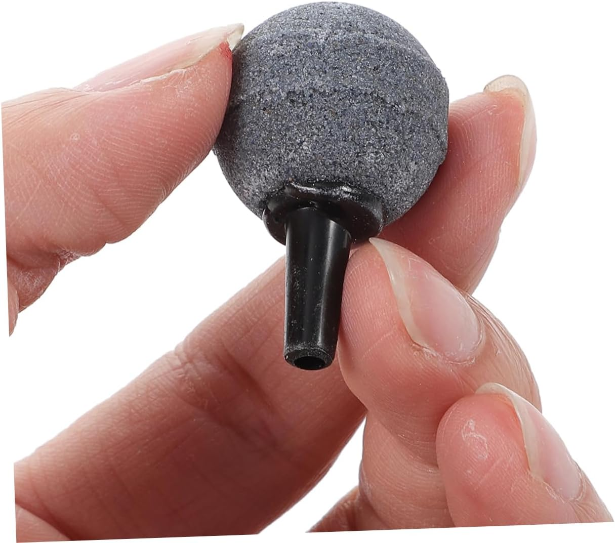 POPETPOP 50Pcs round Air Stones for Fish Tank Aquarium Bubble Diffuser Tiny Oxygen Bubbles Durable Aeration Supplies for Hydroponics and Fish Breeding image number 1