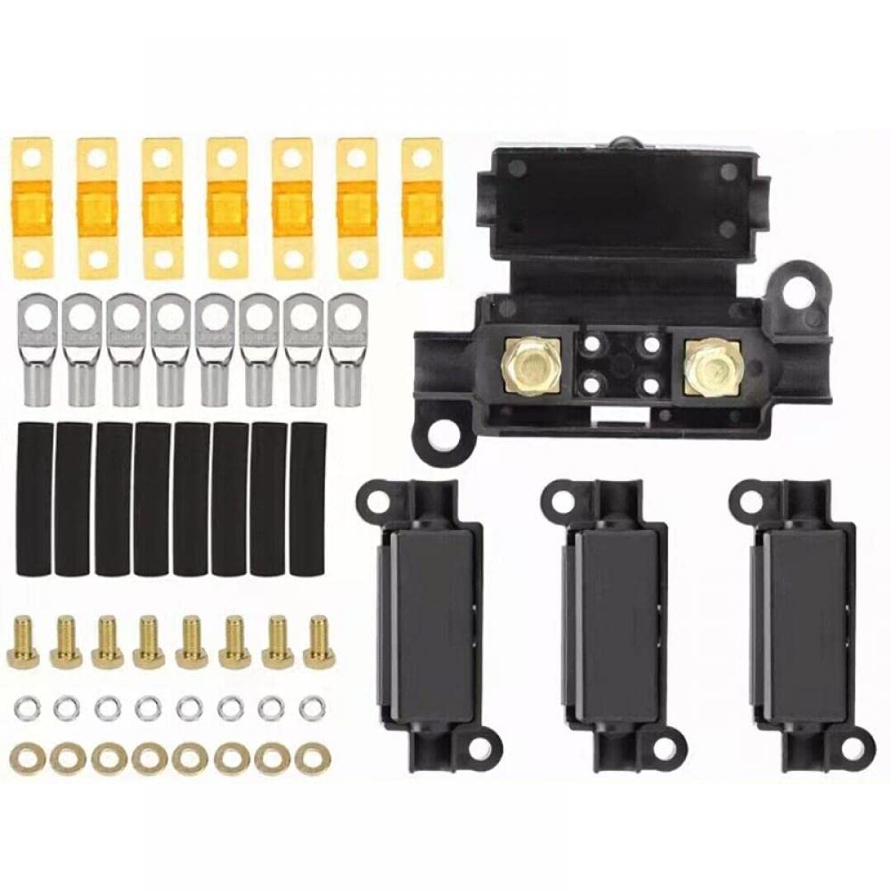 AIMALL 40A MIDI Fuse KIT 4 ANS Holder 7 X 40 AMP Fuses to Suit Redarc BCDC Dual Battery, Includes Dust-Proof Heavy-Duty Fuse Design Suitable for Car, Marine, and Industrial Applications image number 2