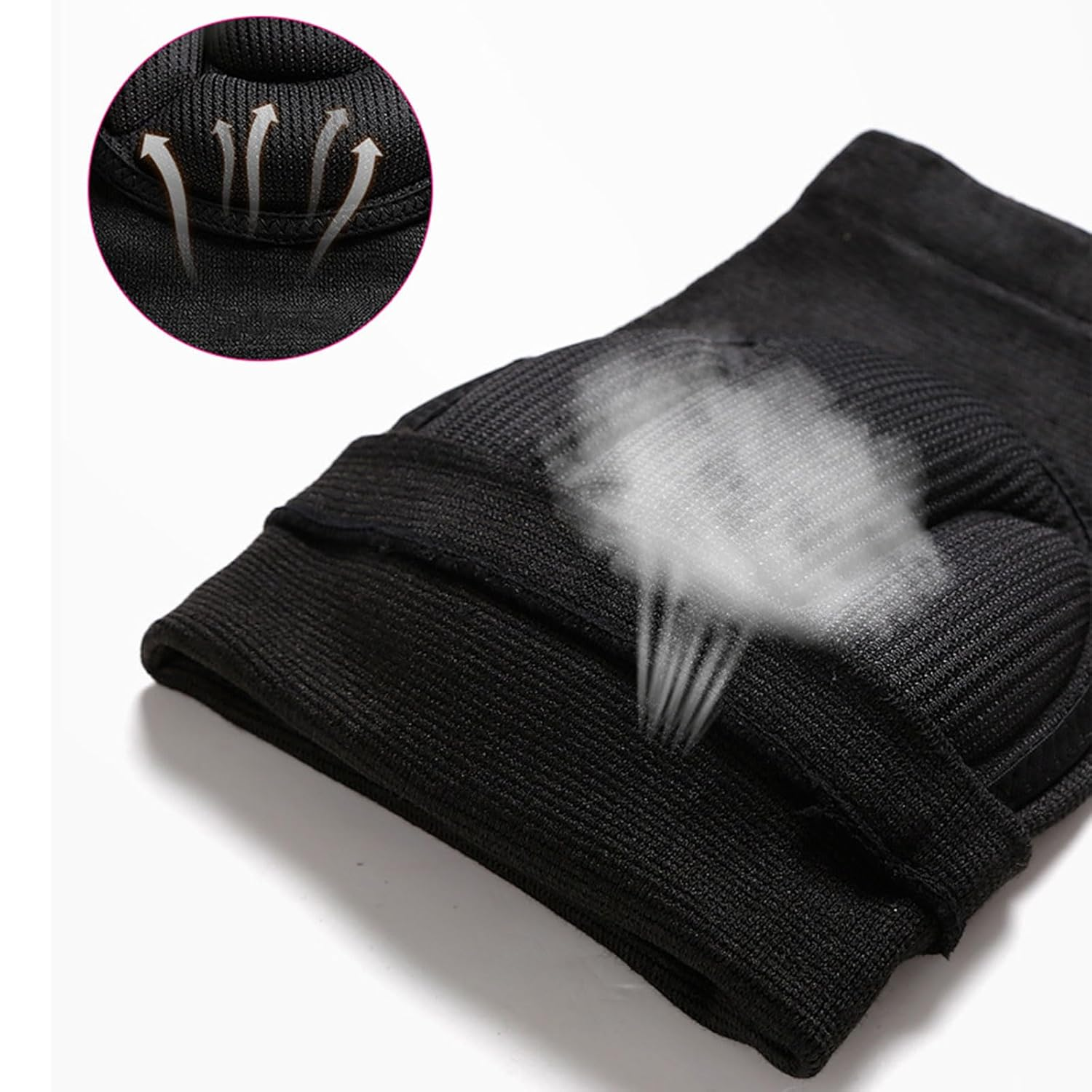 Protective Knee Pads - Thick Sponge Anti-Slip Knee Support with Collision Avoidance, Wellness Knee Brace for Men & Women (Medium) image number 3