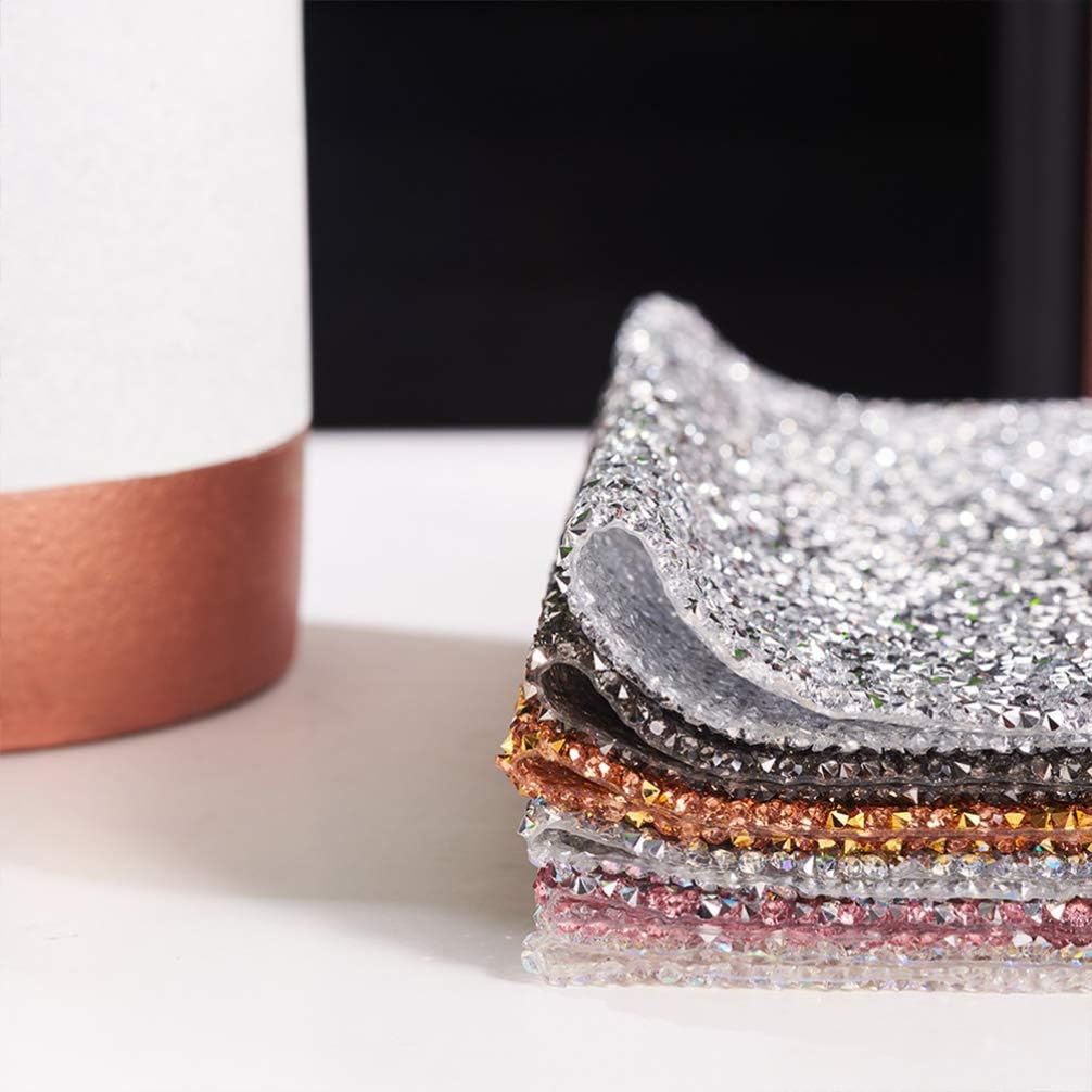 FOMIYES Nail Art Table Mat Diamond Rhinestone Nail Art Making Supplies for Desk Accessories for Rhinestones Work image number 7