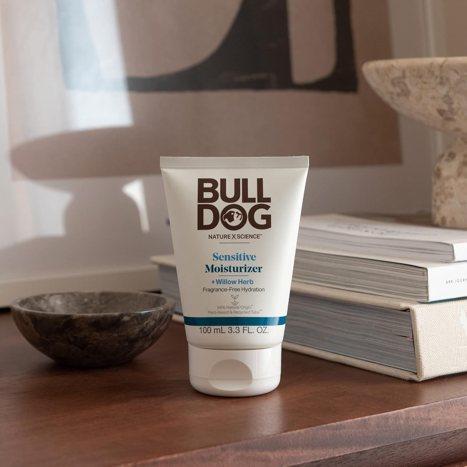 BULLDOG Mens Skincare and Grooming Face Moisturizer Fragrance Free, Sensitive, 3.3 Fluid Ounce image number 4