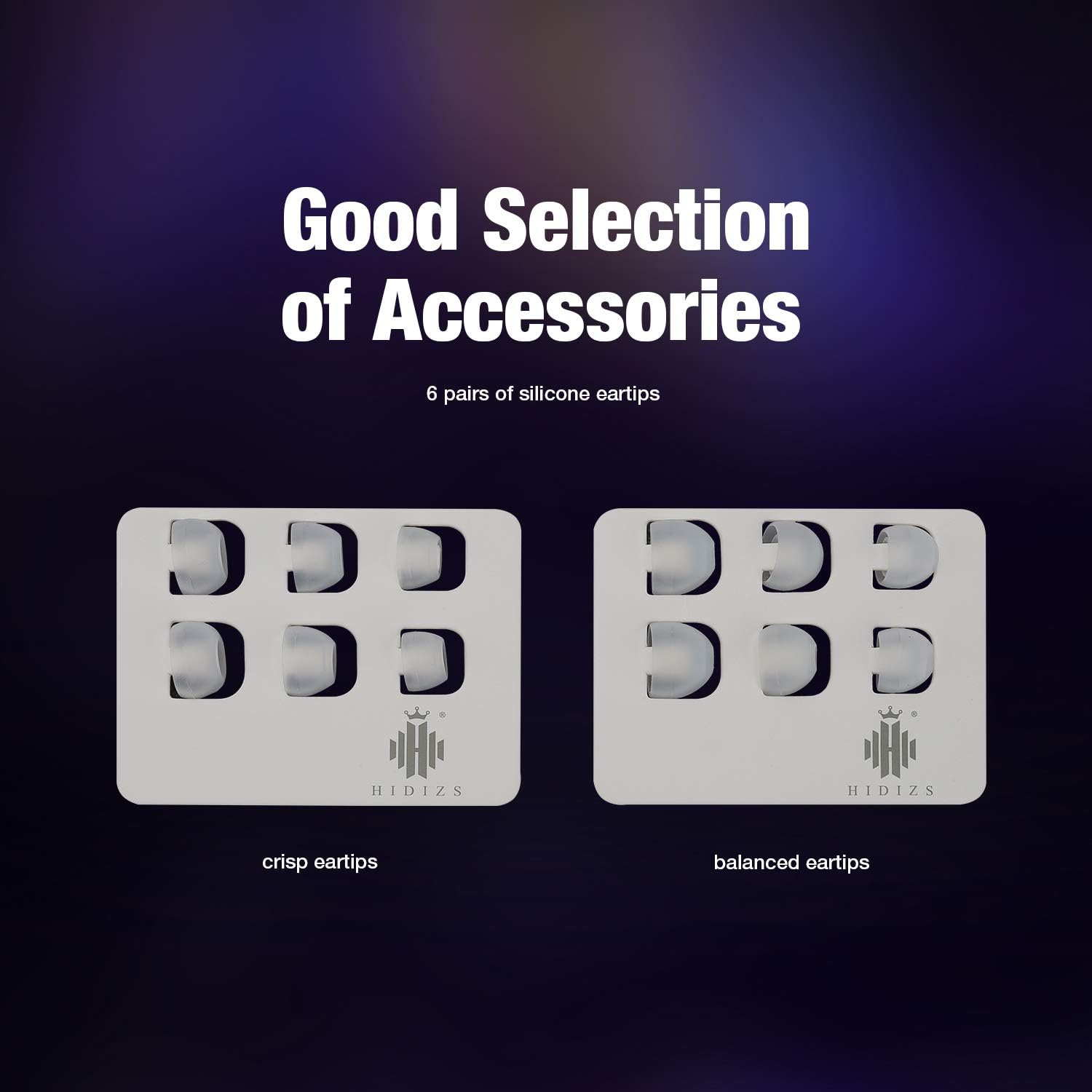 HIDIZS MS2 Hybrid Dual Drivers Hifi Earphones, 3.5Mm In-Ear Monitors Headphones, Hi-Res Audio Iems with Detachable Cable 0.78Mm 2Pin for Android Smartphones Iphone Audio Players Computer (Blue) image number 2