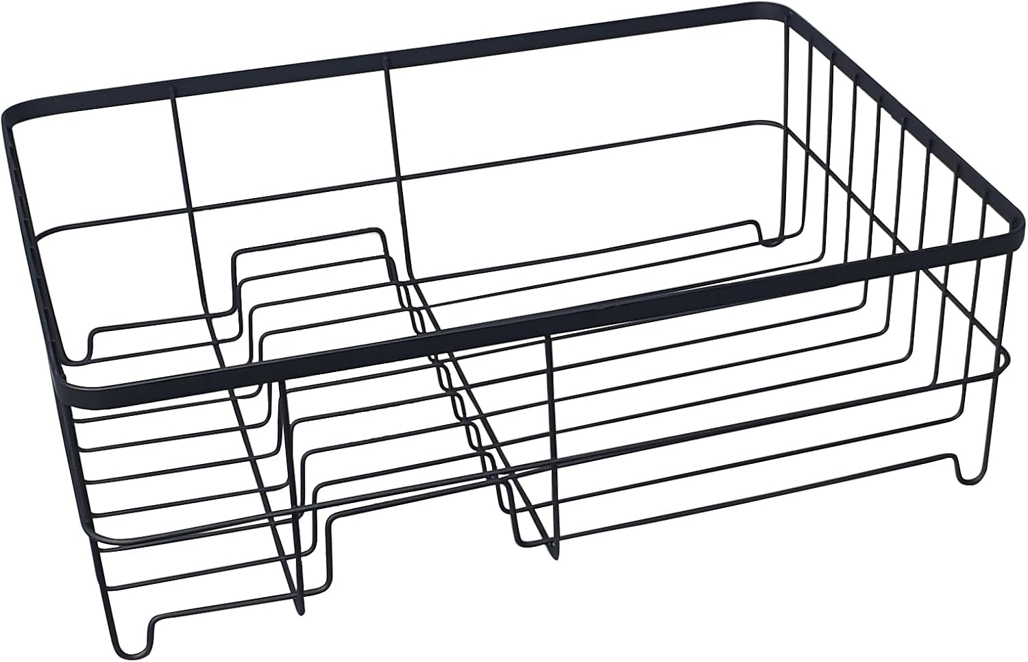 L.T. Williams Flat Wire Dish Drainer Rack, 41 Cm X 30.5 Cm Size, Black