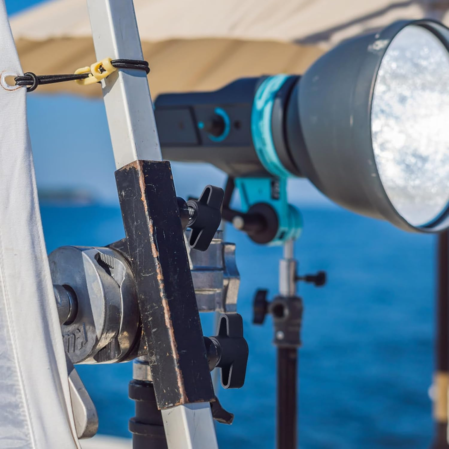 25Pcs 1/4"-20 X 3/4" Thumb Screws, Galvanized Carbon Steel Standard/Coarse Thread Thumb Screw image number 6