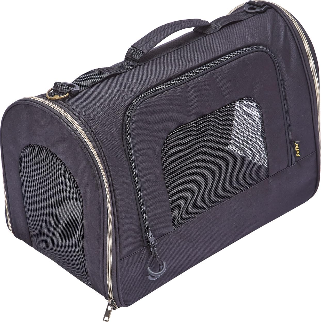 Petio Dog and Cat Carry Bag, Easy to Use, Pet Soft Carrier, for Disaster Prevention, Travel