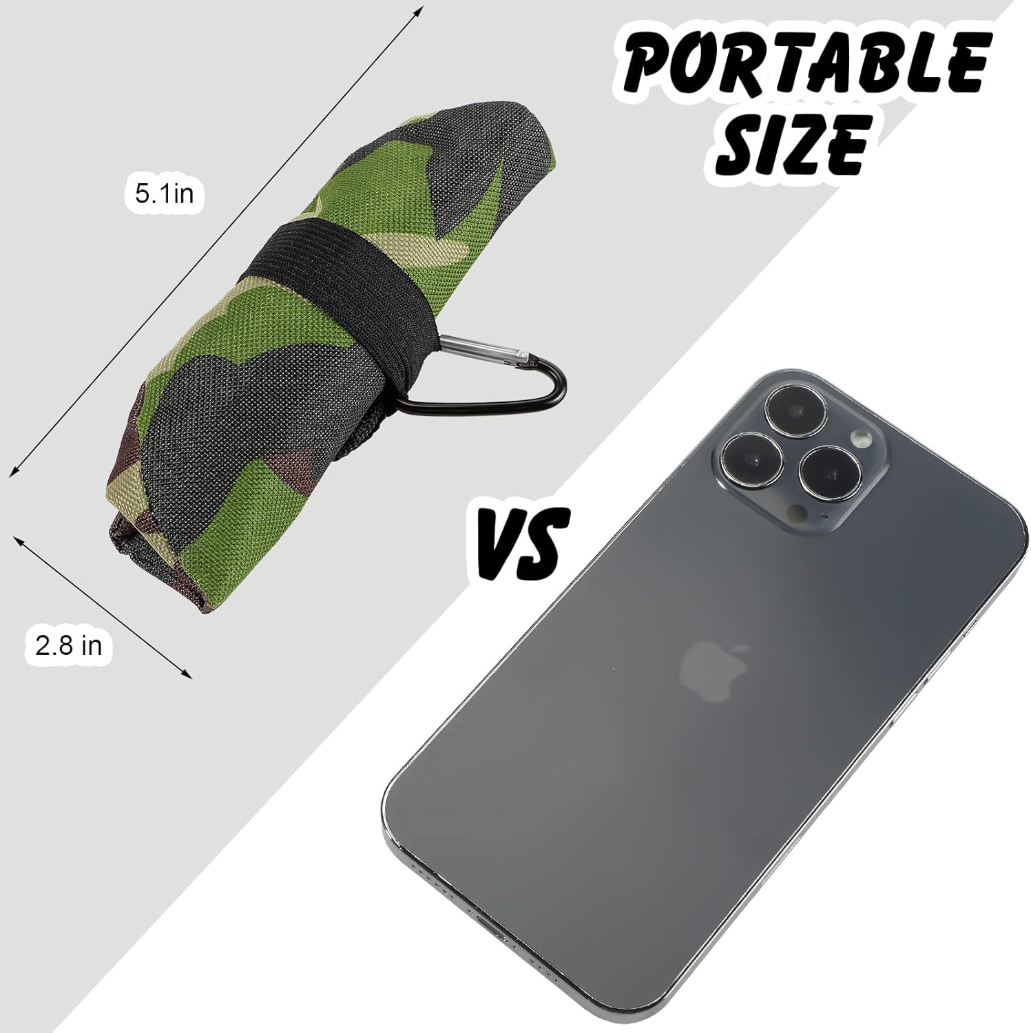 Meanplan 2 Pack Portable Dog Bowls Foldable Travel Dog Dish Portable Puppy Water and Food Bowl Pet Hiking Accessories for Small and Large Pets(Camo Green, Dark Blue,40 Oz) image number 5