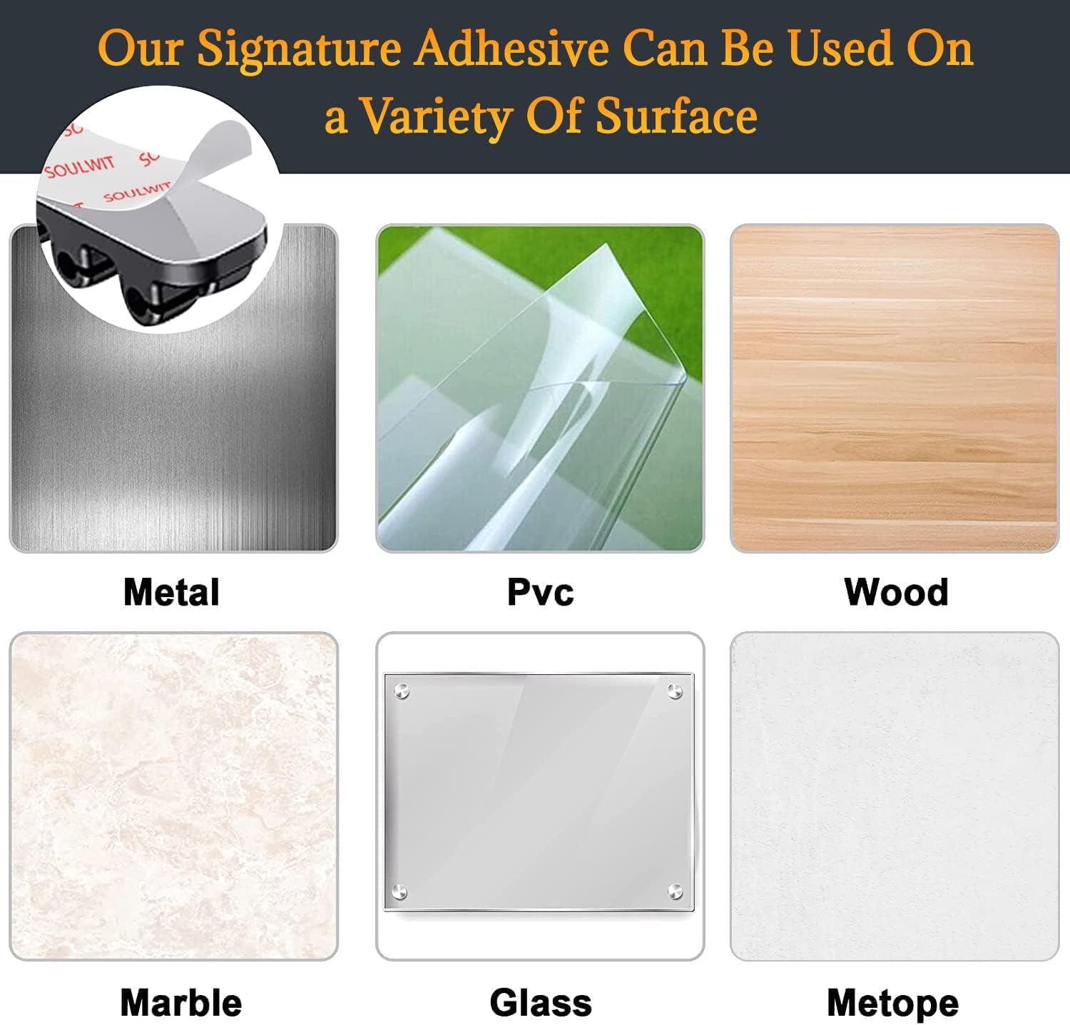 SOULWIT Upgraded Cable Holder, 3Pack Cable Management Cord Organizer Clips Silicone Self Adhesive for Desktop USB Charging Cable Power Cord Bedside Wire PC Office Home (3/5/7 Slot,White) - White image number 2