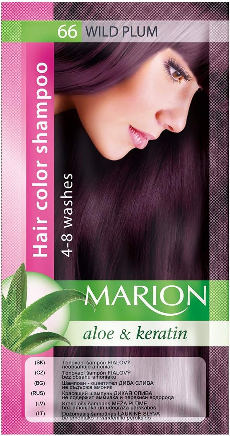 Marion Hair Colour Shampoo in Sachet Lasting 4-8 Washes - 91 - Light Copper
