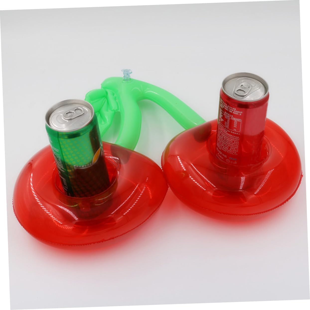 ERINGOGO 3Sets Inflatable Drink Holder Floating Pool PVC Swimming Floaty Toy Pool Drink Holder 2Pcs*3 image number 3