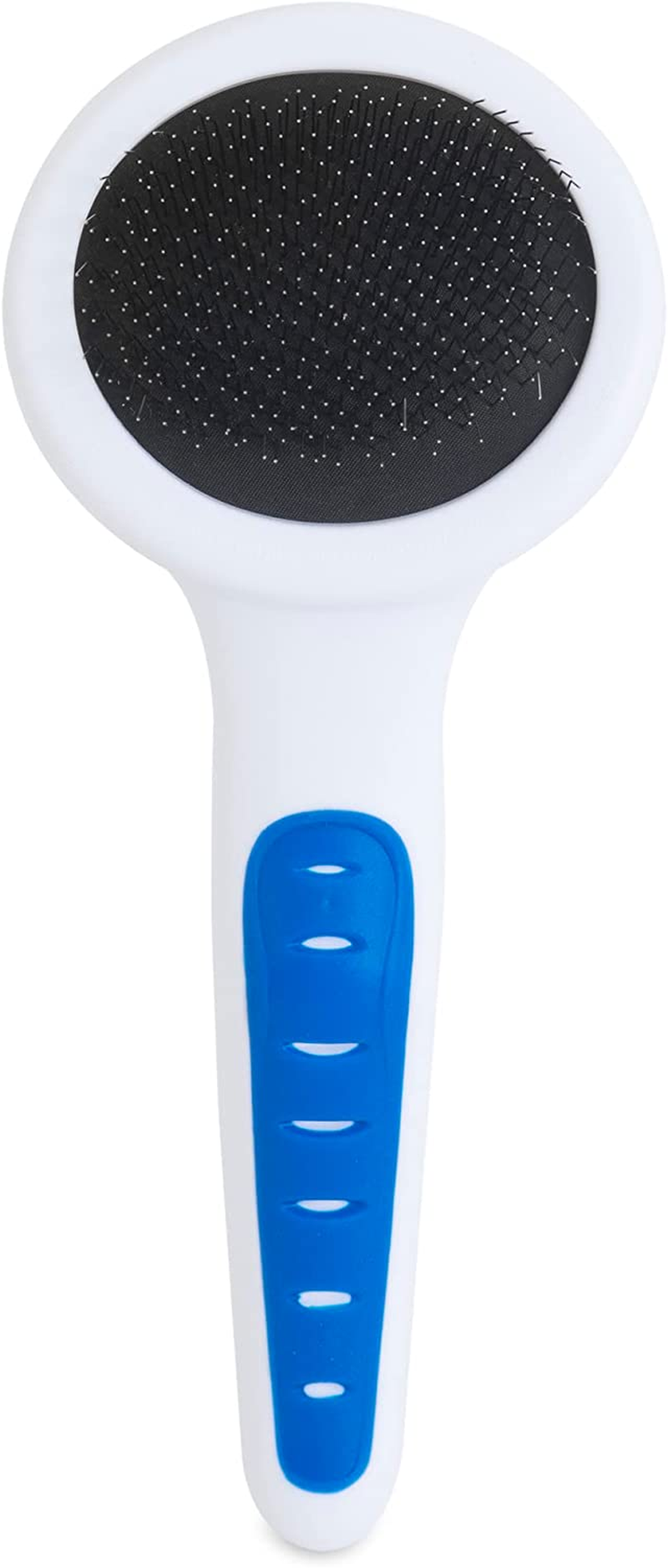 JW Gripsoft Slicker Brush, Grey/Yellow, Small image number 3